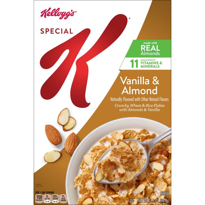 Special k vanilla almond nutrition facts