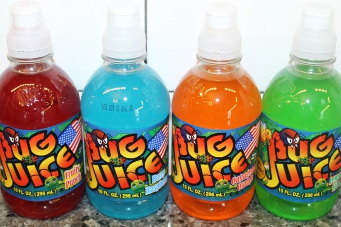 Bug juice drink nutrition facts