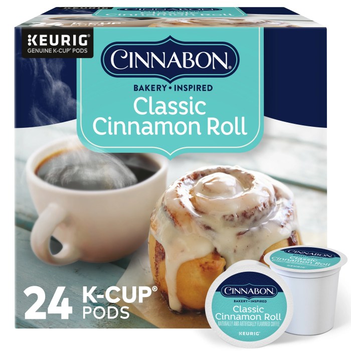 Cinnabon k cups nutrition facts