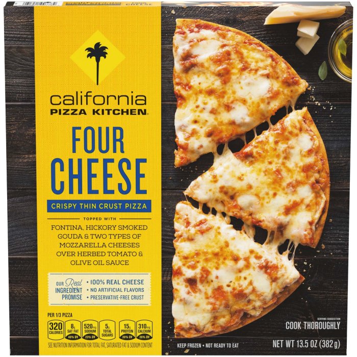 California pizza kitchen menu nutrition facts