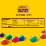 Peanut butter m&m nutrition facts