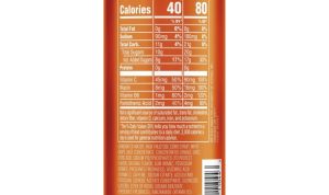 Mountain dew kickstart nutrition facts