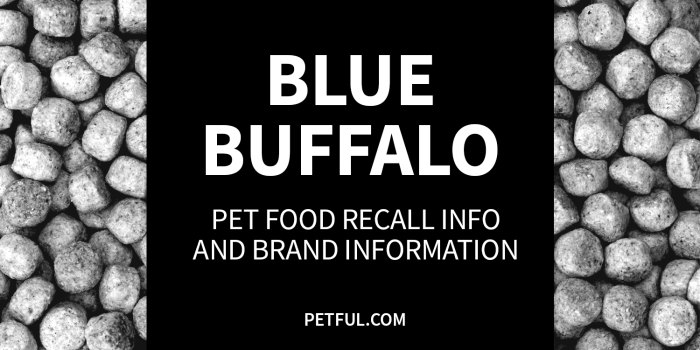 Blue buffalo nutrition facts