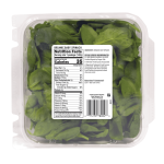 Baby spinach nutrition facts 100g