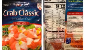 Crab meat nutrition facts